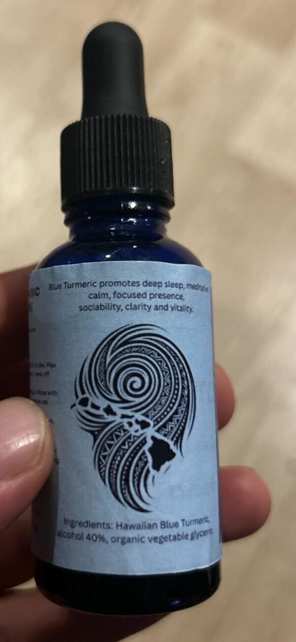 Blue Turmeric Tincture - Image 3